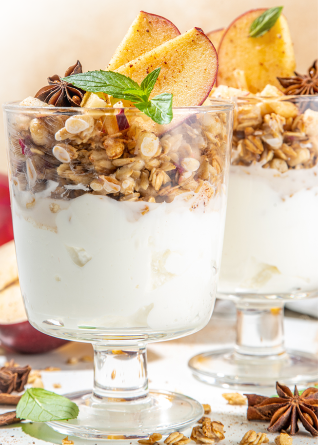 apples parfait